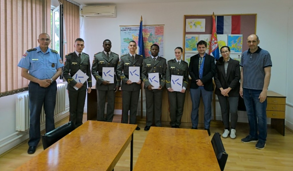 Ангажовање лектора за француски језик на Војној академији 